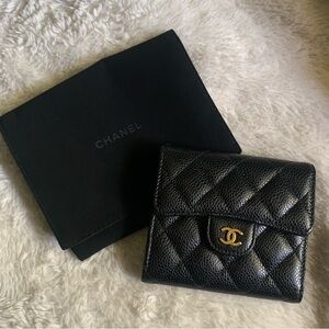 Chanel Caviar Classic Small Flap Wallet